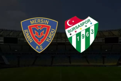 Bursaspor deplasmanda Yeni Mersin İdman Yurdu'na mağlup oldu