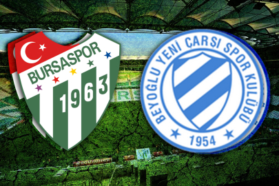 Bursaspor-Beyoğlu Yeni Çarşı maçının yayınlanacağı kanal belli oldu! (Bursaspor-Beyoğlu Yeni Çarşı maçı canlı yayın)