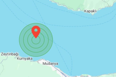 Bursa'da deprem oldu!