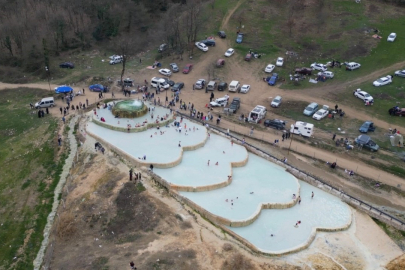 Bursa'nın 'Pamukkale'si tadilata girdi!