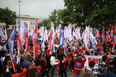 İstanbul’da bir öğretmenin öldürülmesi Bursa’da protesto edildi!