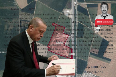 Türkiye Şeker Fabrikaları'nın Bursa'daki taşınmazları hakkında flaş imar kararı: Erdoğan reddetti!