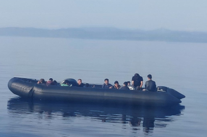 Balıkesir açıklarında  22 düzensiz göçmen kurtarıldı