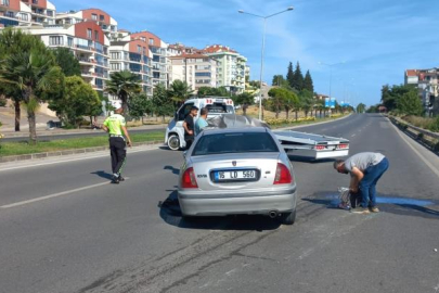 Bursa'da korkutan kaza! Otomobil takla attı: 3 yaralı