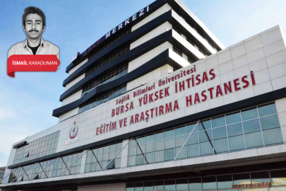 Bursa Yüksek İhtisas Eğitim ve Araştırma Hastanesi'nden 'kapalı klima' açıklaması!