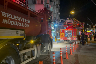 Elazığ'da pansiyon yangını