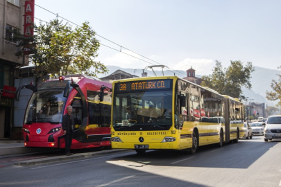 Bursa’da 4 günlük bayram boyunca ulaşım ücretsiz!