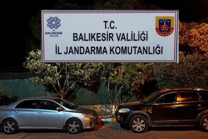 Balıkesir'de göçmen kaçakçılığı operasyonu