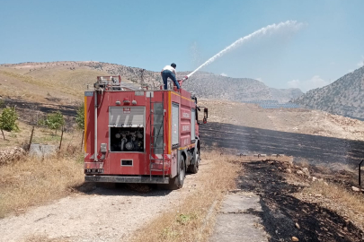 Siirt’te çıkan anız yangını söndürüldü