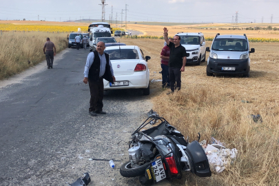 Tekirdağ’da feci kaza