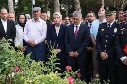 Ömer Halisdemir'in kabrinde tören düzenlendi