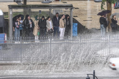 17 il için "sarı" uyarı: Kuvvetli yağışa dikkat