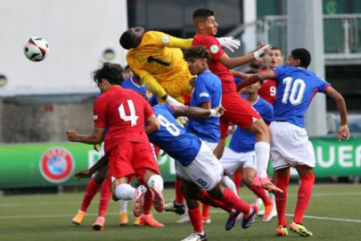 U19 Milli Futbol Takımı, Fransa'ya 2-1 mağlup oldu