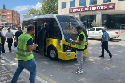 Bursa'da klima açmayan şoförlere ceza kesildi!