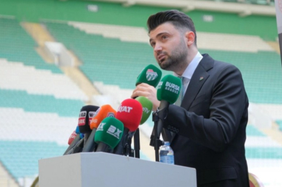 Bursaspor Başkanı Çelik: Transfer tahtasını 'Açmayalım’ dediğimiz zamanlar oldu