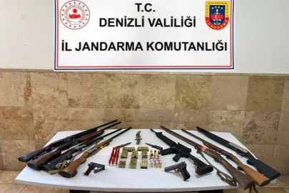 Denizli’de silah kaçakçılığı operasyonu