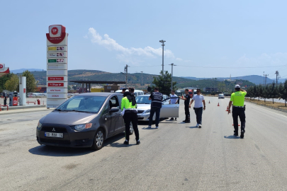 Bursa sahillerinde polisten sıkı denetim!