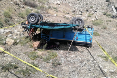 Isparta’da patpat şarampole yuvarlandı: 1 ölü