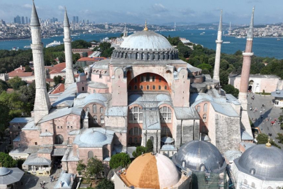 Ali Erbaş'tan 'Ayasofya' paylaşımı