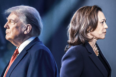 Trump, Kamala Harris'i 2 puan geride bıraktı