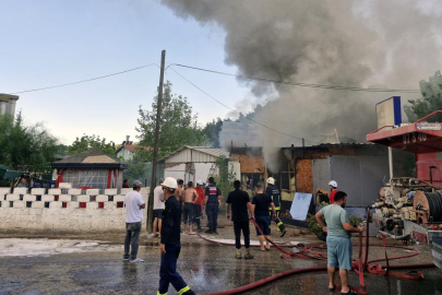 Antalya'da restoran yangını