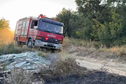 Yalova’da mangal yangını