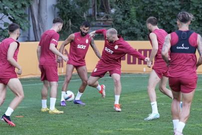 Galatasaray, Beşiktaş maçı hazırlıklarına devam etti