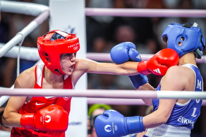 Hatice Akbaş, Paris Olimpiyatları'nda yarı finalde