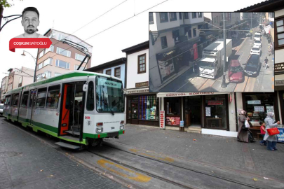 Tramvay seferleri durunca Bursa Cumhuriyet Caddesi otoparka dönüştü!