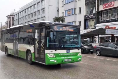 Bursa'da çok sayıda otobüsün güzergahı değişti!