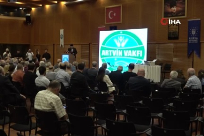 Bursa Artvin Vakfı'nda Adnan Demirci güven tazeledi