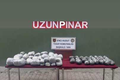 Van hudut hattında 57 kilo uyuşturucu madde ele geçirildi