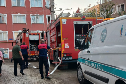 Zonguldak'ta öğrencilerin kaldığı evde elektrikli battaniyeden yangın çıktı