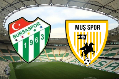 TFF'den Bursaspor-Muşspor maçı hakkında karar! Canlı yayın...