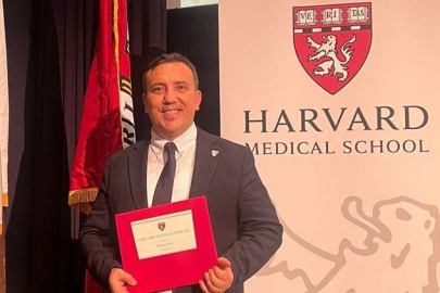 Harvard'da çift yandal yapan Türk doktor, diplomasını Filistinli çocuklara atfetti