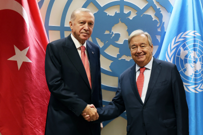 Erdoğan, BM Genel Sekreteri Guterres ile görüştü