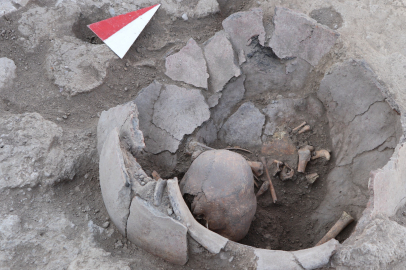 Kahramanmaraş Yassıhöyük'te 6 bin yıllık kafatası bulundu