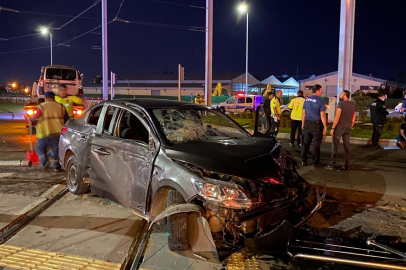 Kayseri’de kazaya karışan otomobilin sürücüsü kaçtı