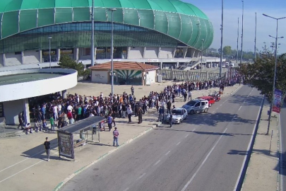 Bursaspor taraftarından biletlere yoğun ilgi