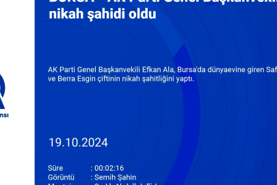 Bursa siyasetini buluşturan düğün! Faruk Çelik ve Mustafa Esgin dünür oldu