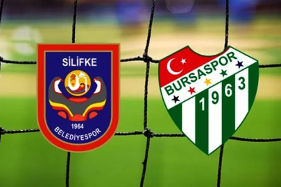 SİLİFKE BELEDİYESPOR - BURSASPOR MAÇI CANLI İZLE | İlk yarı sona erdi...