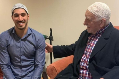 Hakan Şükür sonrası FETÖ'cü Enes Kanter de sahnede! Fetullah Gülen'le olan fotoğrafı...