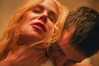 Nicole Kidman ve Harris Dickinson müstehcen sahnelere imza attı!