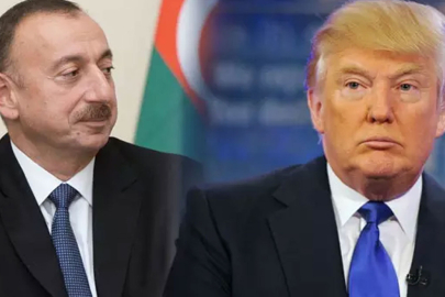 Aliyev'den Trump'a tebrik