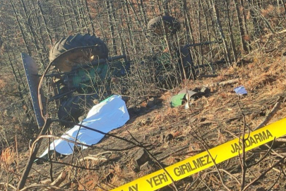 Bolu'da orman işçisi, traktörün altında kalarak can verdi