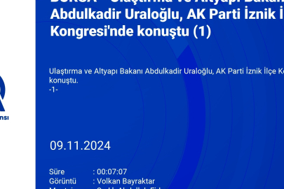 Bakan Uraloğlu tarih verdi: Bursa'ya hızlı treni getireceğiz