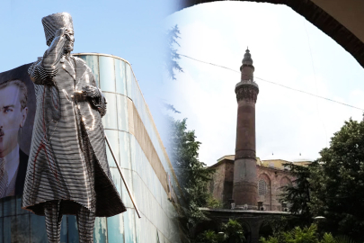 Bursa Büyükşehir'den flaş Atatürk heykeli ve cami açıklaması! "Art niyetli paylaşımlar..."