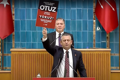 Özgür Özel: Asgari ücret talebimiz otuz, altına biz yokuz!