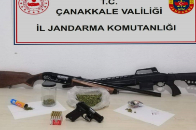 Çanakkale’de jandarmadan uyuşturucu operasyonu