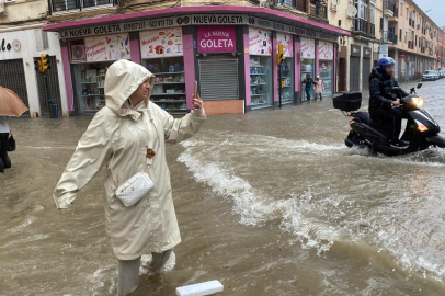 İspanya'da bir kez daha sel felaketi yaşandı